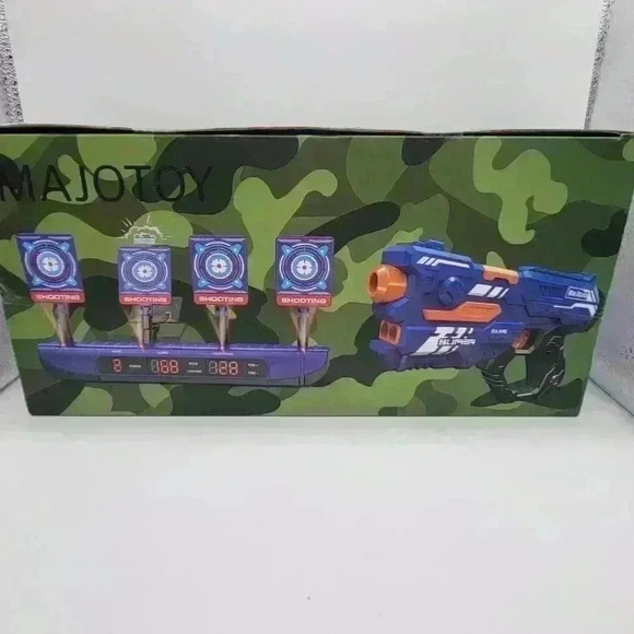 NEW MAJOTOY SHOOTING DIGITAL TARGET GAME - Picture 1 of 9